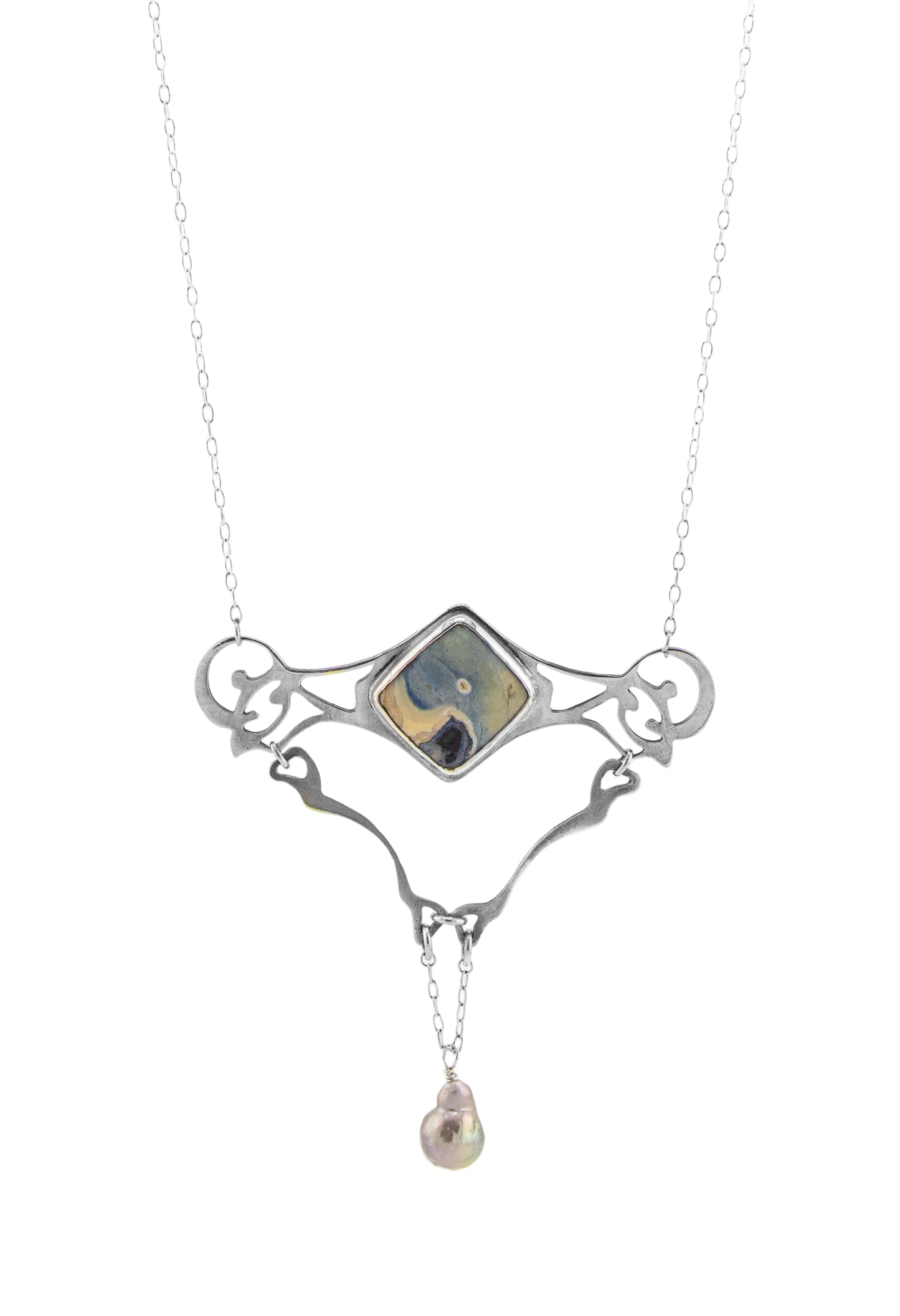 Sterling Silver with Libyan Desert Glass