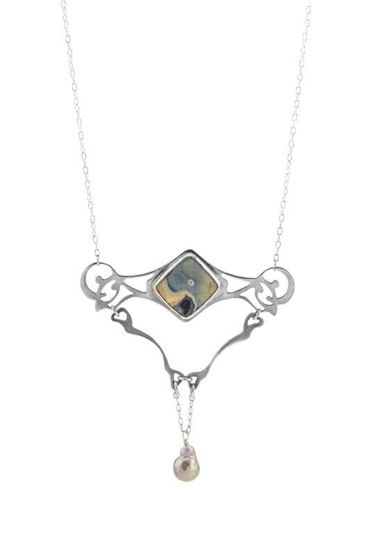 Sterling Silver with Libyan Desert Glass