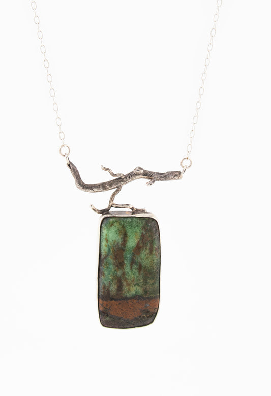 Sterling Silver with Gaspeite